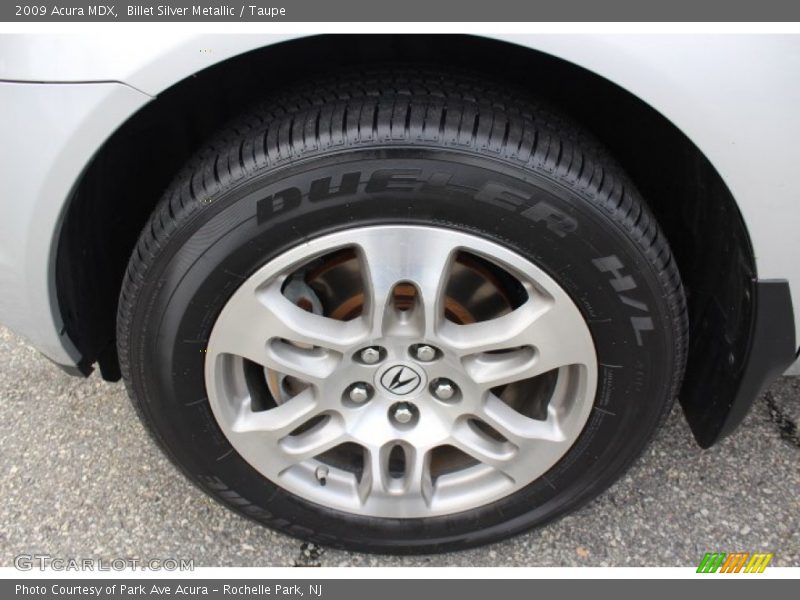 Billet Silver Metallic / Taupe 2009 Acura MDX