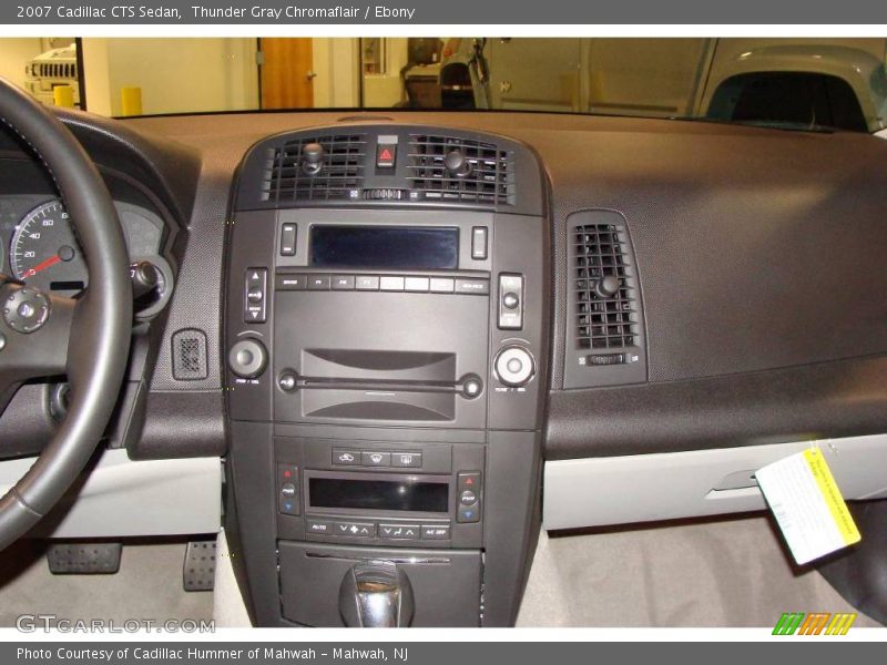 Thunder Gray Chromaflair / Ebony 2007 Cadillac CTS Sedan