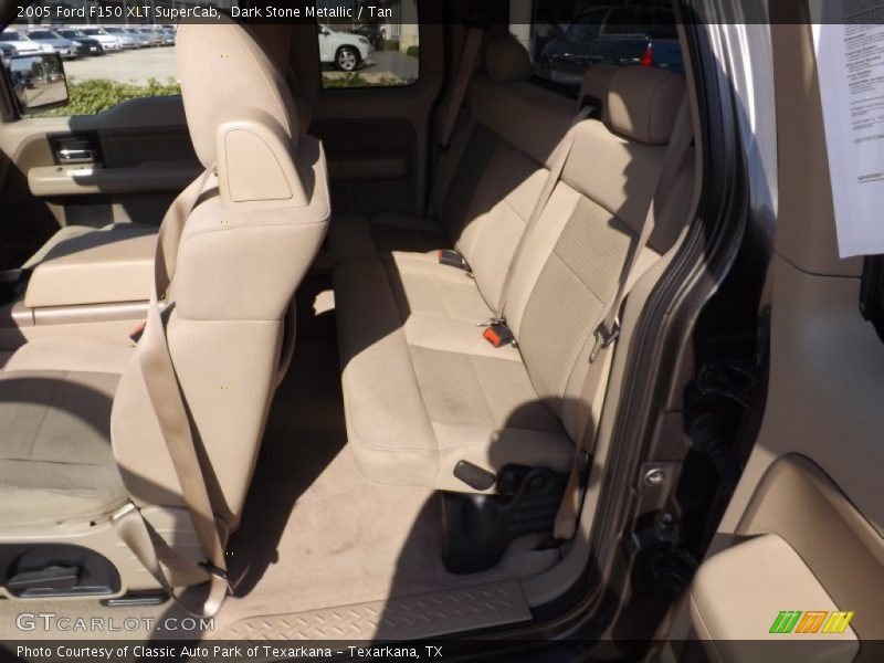 Dark Stone Metallic / Tan 2005 Ford F150 XLT SuperCab
