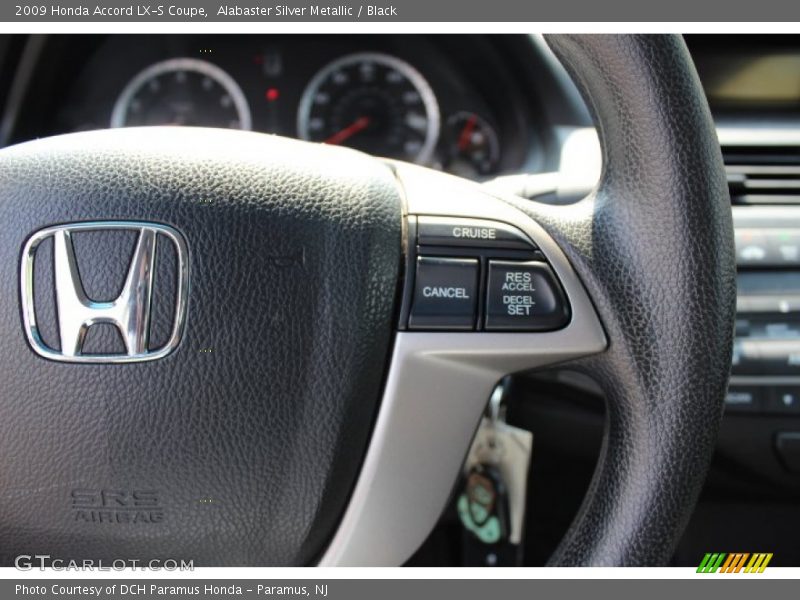 Alabaster Silver Metallic / Black 2009 Honda Accord LX-S Coupe