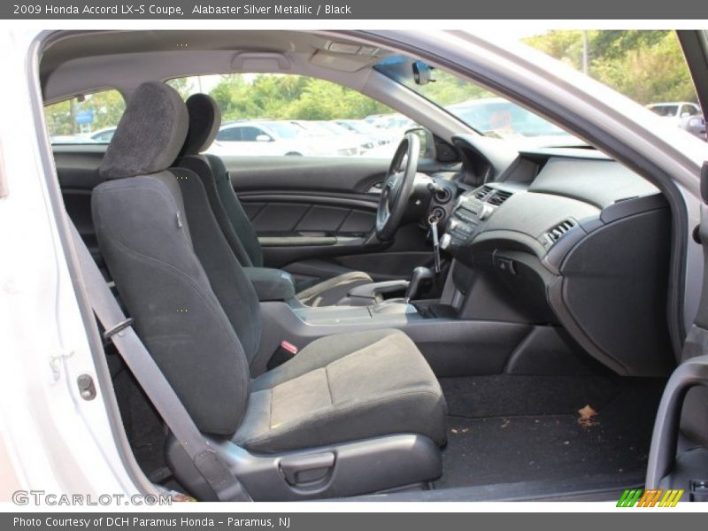 Alabaster Silver Metallic / Black 2009 Honda Accord LX-S Coupe