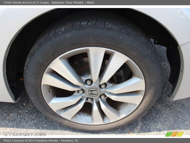 Alabaster Silver Metallic / Black 2009 Honda Accord LX-S Coupe