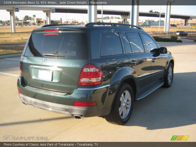 Jade Green Metallic / Macadamia 2008 Mercedes-Benz GL 450 4Matic
