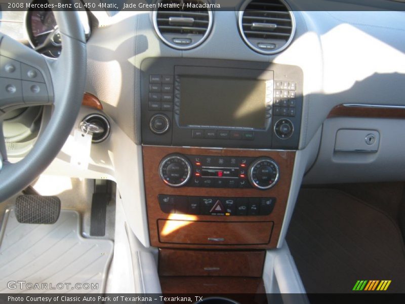 Jade Green Metallic / Macadamia 2008 Mercedes-Benz GL 450 4Matic