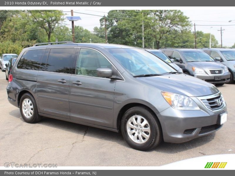 Polished Metal Metallic / Gray 2010 Honda Odyssey EX