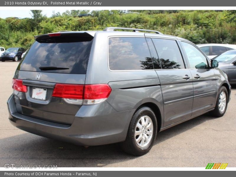 Polished Metal Metallic / Gray 2010 Honda Odyssey EX