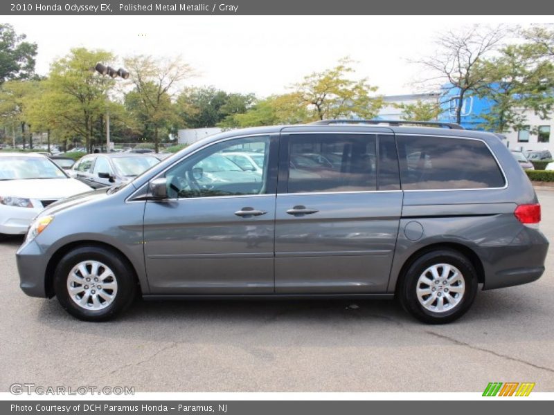 Polished Metal Metallic / Gray 2010 Honda Odyssey EX