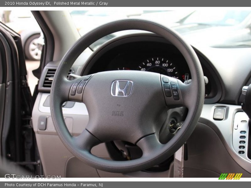 Polished Metal Metallic / Gray 2010 Honda Odyssey EX