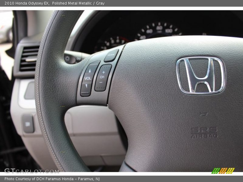 Polished Metal Metallic / Gray 2010 Honda Odyssey EX