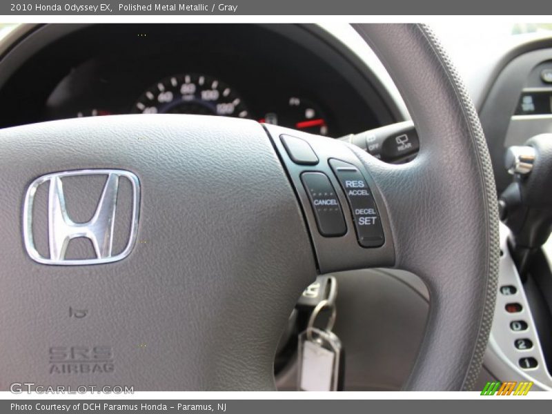 Polished Metal Metallic / Gray 2010 Honda Odyssey EX