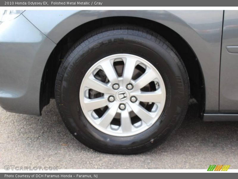 Polished Metal Metallic / Gray 2010 Honda Odyssey EX