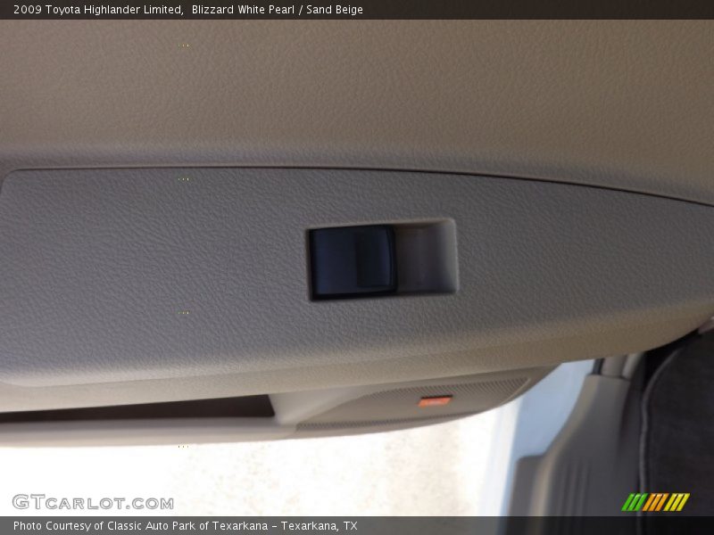 Blizzard White Pearl / Sand Beige 2009 Toyota Highlander Limited