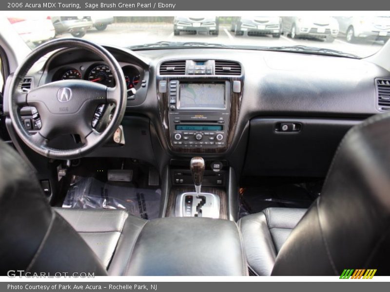 Sage Brush Green Pearl / Ebony 2006 Acura MDX Touring