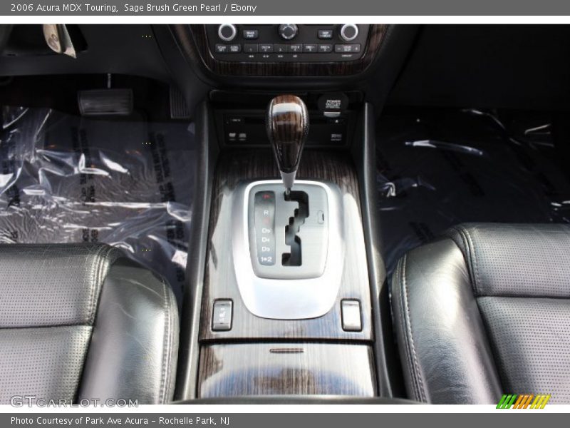 Sage Brush Green Pearl / Ebony 2006 Acura MDX Touring
