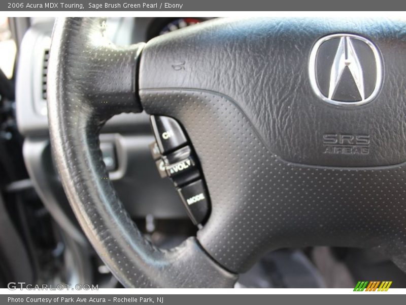 Sage Brush Green Pearl / Ebony 2006 Acura MDX Touring