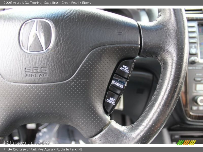 Sage Brush Green Pearl / Ebony 2006 Acura MDX Touring