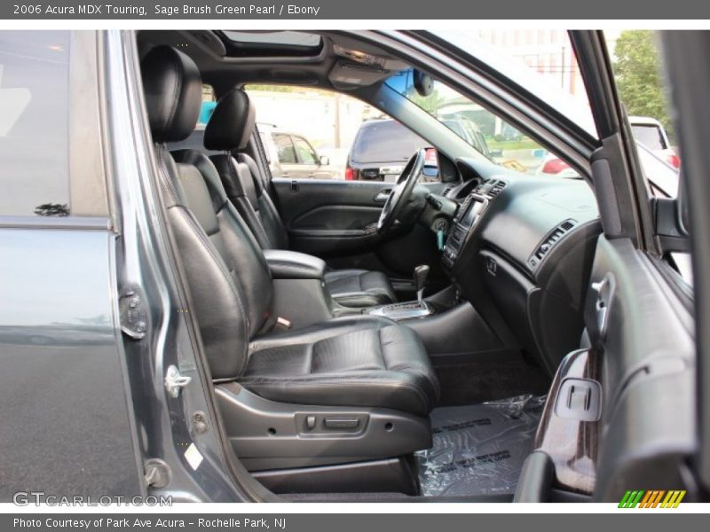 Sage Brush Green Pearl / Ebony 2006 Acura MDX Touring