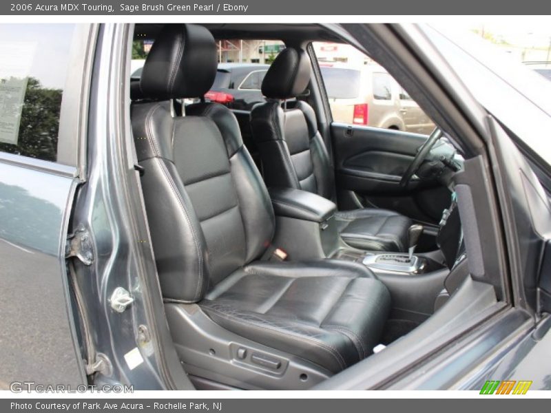 Sage Brush Green Pearl / Ebony 2006 Acura MDX Touring