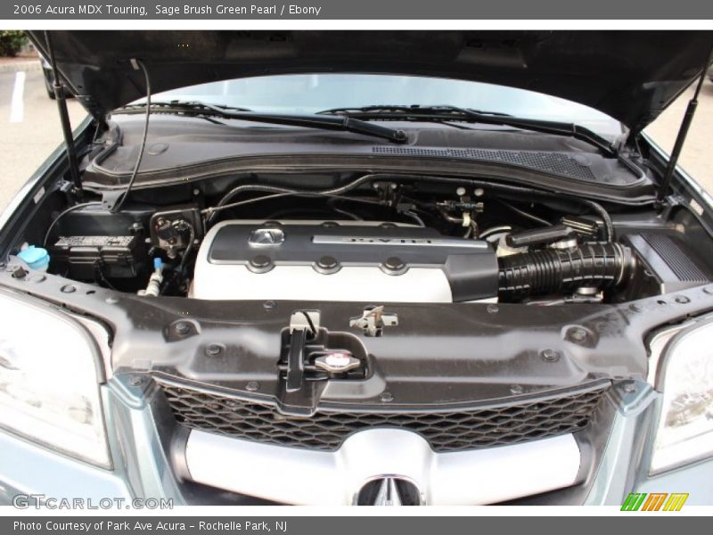 Sage Brush Green Pearl / Ebony 2006 Acura MDX Touring