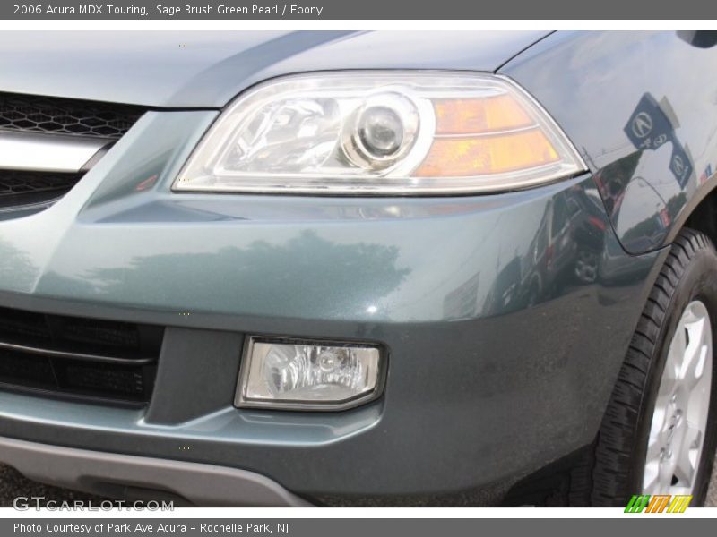 Sage Brush Green Pearl / Ebony 2006 Acura MDX Touring
