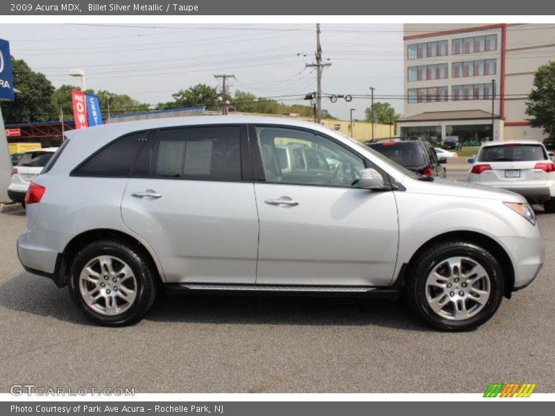 Billet Silver Metallic / Taupe 2009 Acura MDX
