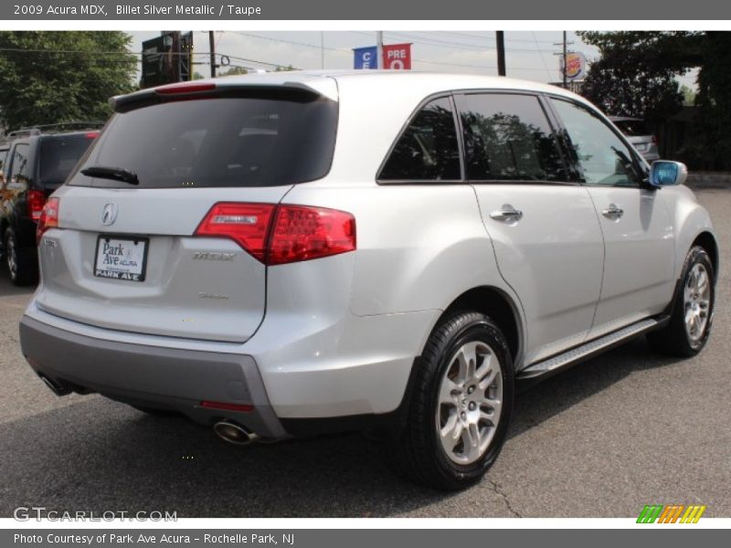 Billet Silver Metallic / Taupe 2009 Acura MDX