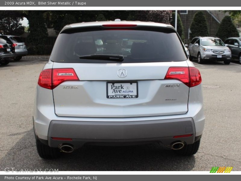 Billet Silver Metallic / Taupe 2009 Acura MDX