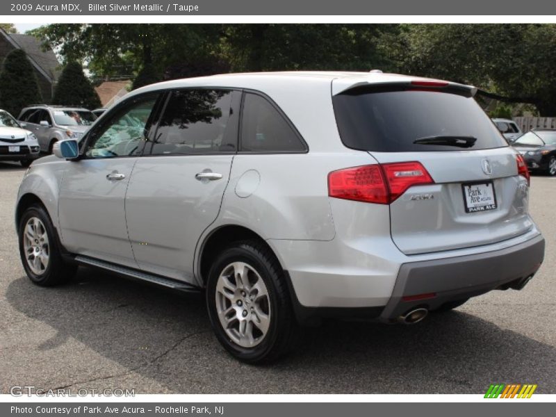 Billet Silver Metallic / Taupe 2009 Acura MDX