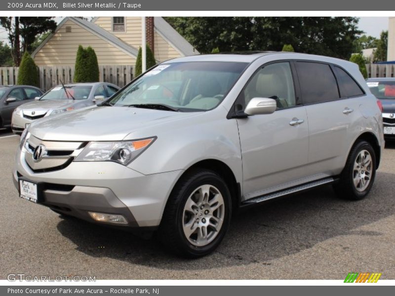 Billet Silver Metallic / Taupe 2009 Acura MDX