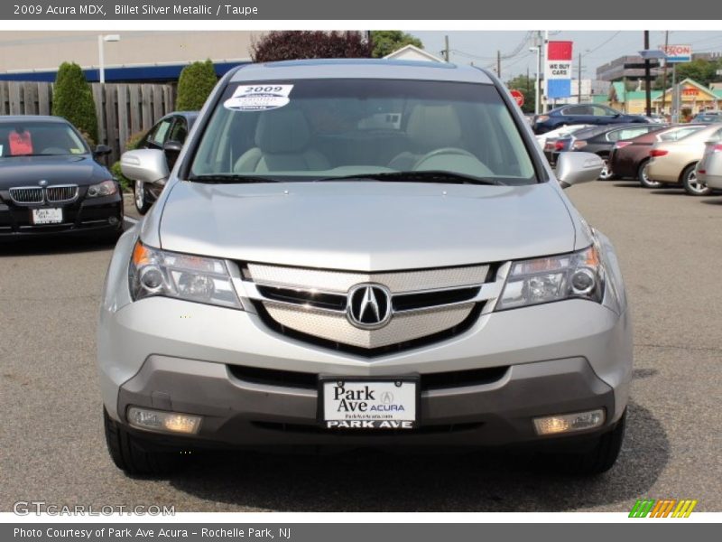 Billet Silver Metallic / Taupe 2009 Acura MDX