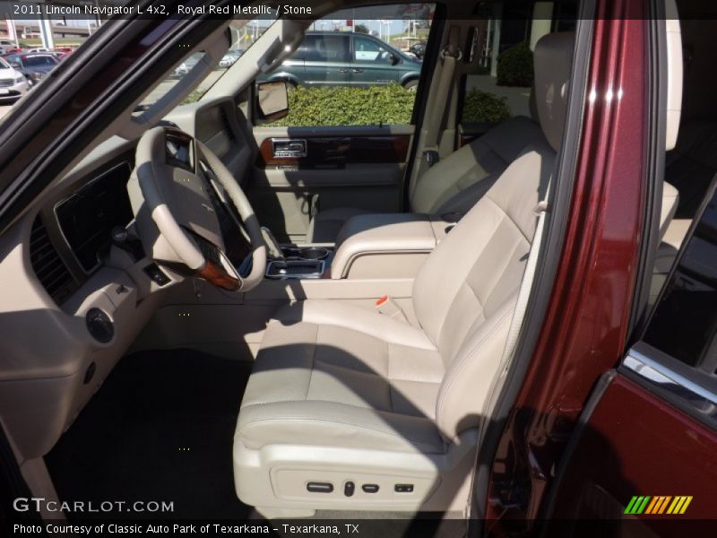 Royal Red Metallic / Stone 2011 Lincoln Navigator L 4x2