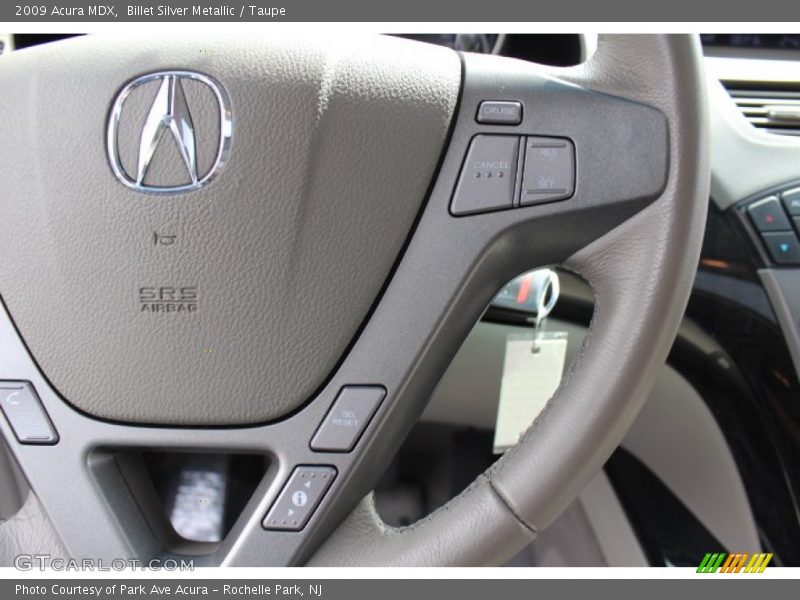 Billet Silver Metallic / Taupe 2009 Acura MDX