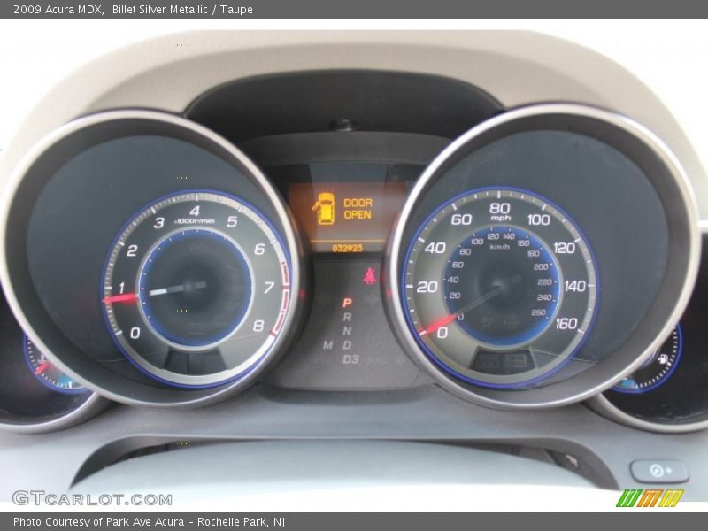 Billet Silver Metallic / Taupe 2009 Acura MDX