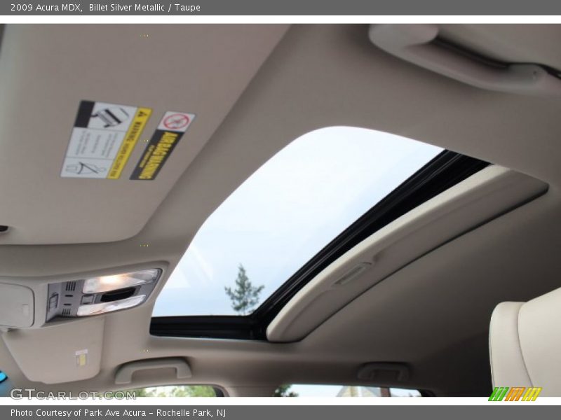 Billet Silver Metallic / Taupe 2009 Acura MDX