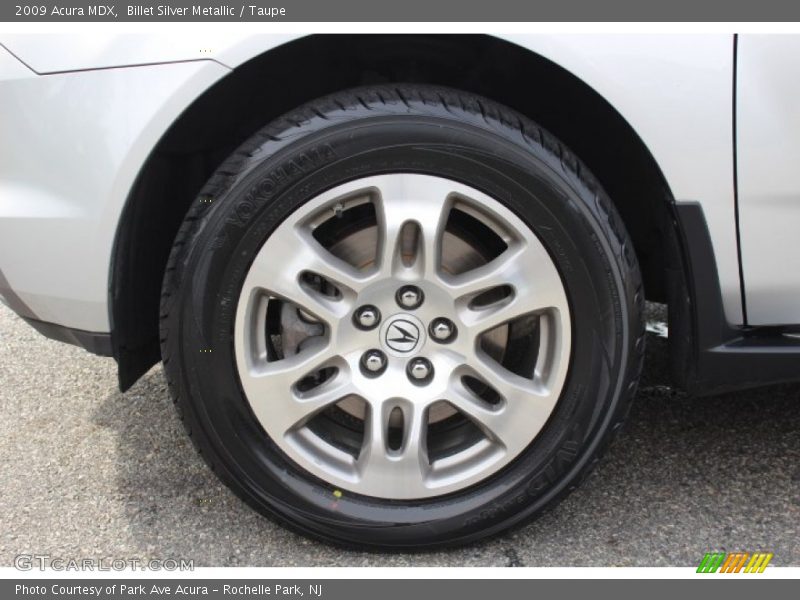 Billet Silver Metallic / Taupe 2009 Acura MDX