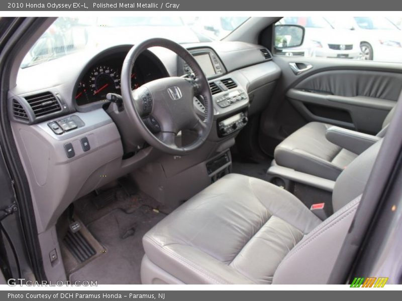 Polished Metal Metallic / Gray 2010 Honda Odyssey EX-L