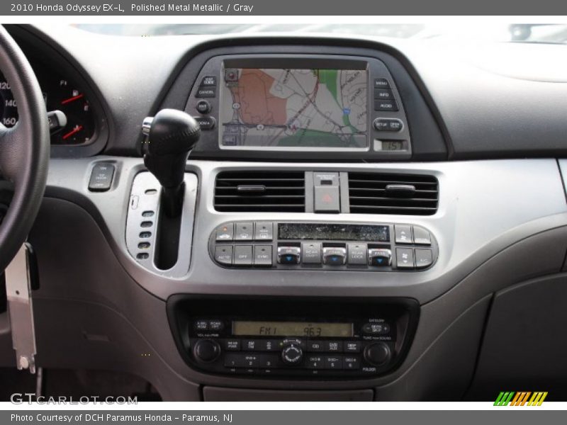 Polished Metal Metallic / Gray 2010 Honda Odyssey EX-L
