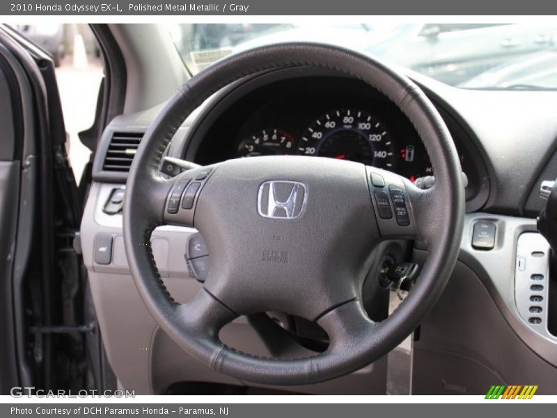 Polished Metal Metallic / Gray 2010 Honda Odyssey EX-L