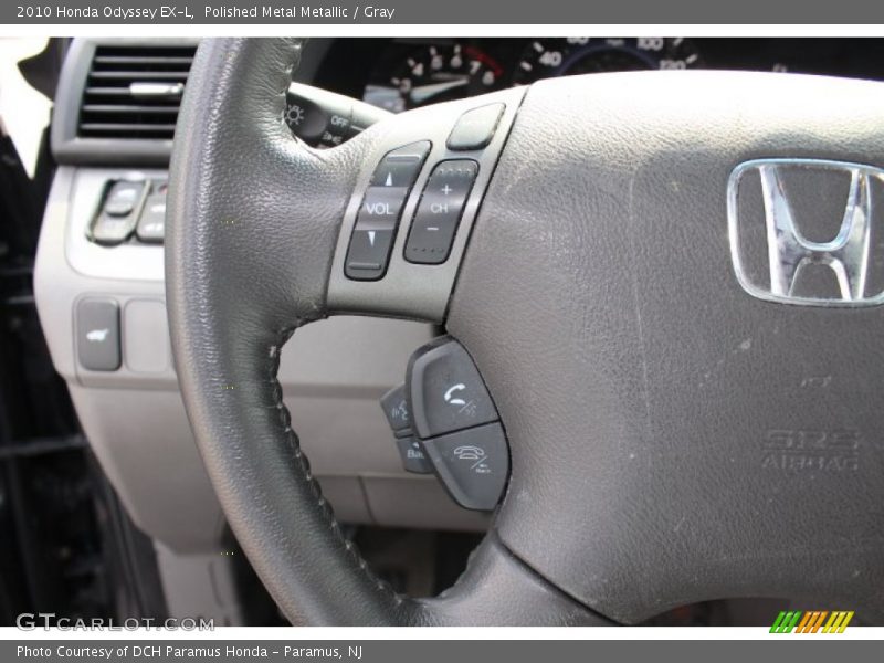 Polished Metal Metallic / Gray 2010 Honda Odyssey EX-L