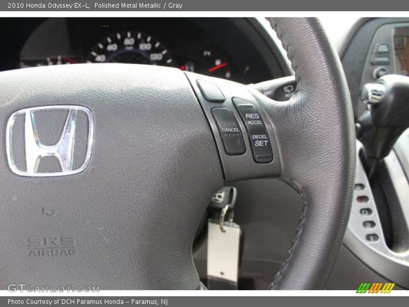 Polished Metal Metallic / Gray 2010 Honda Odyssey EX-L