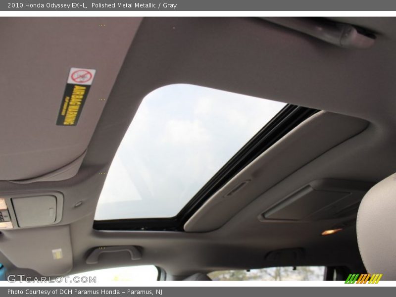 Polished Metal Metallic / Gray 2010 Honda Odyssey EX-L