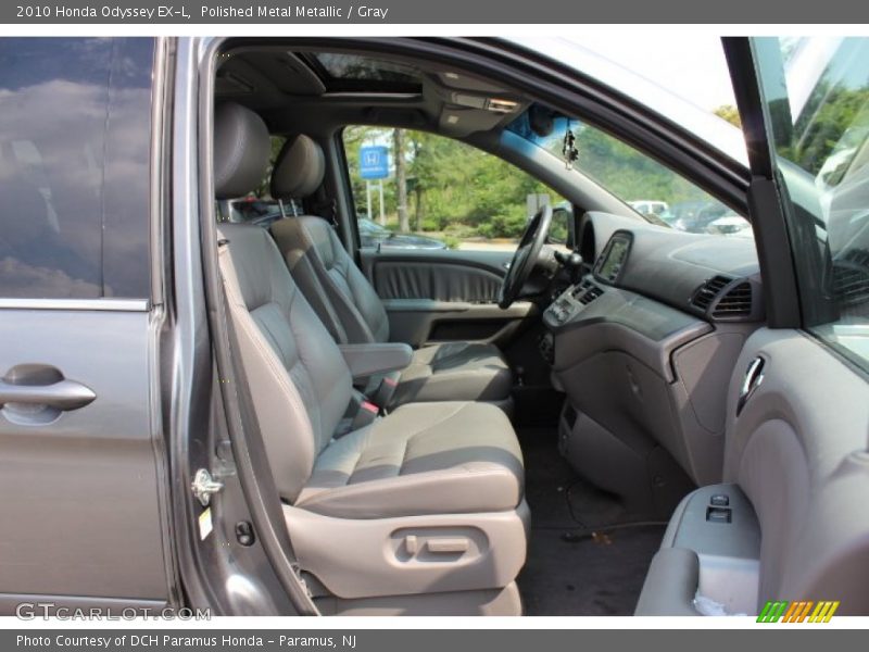 Polished Metal Metallic / Gray 2010 Honda Odyssey EX-L