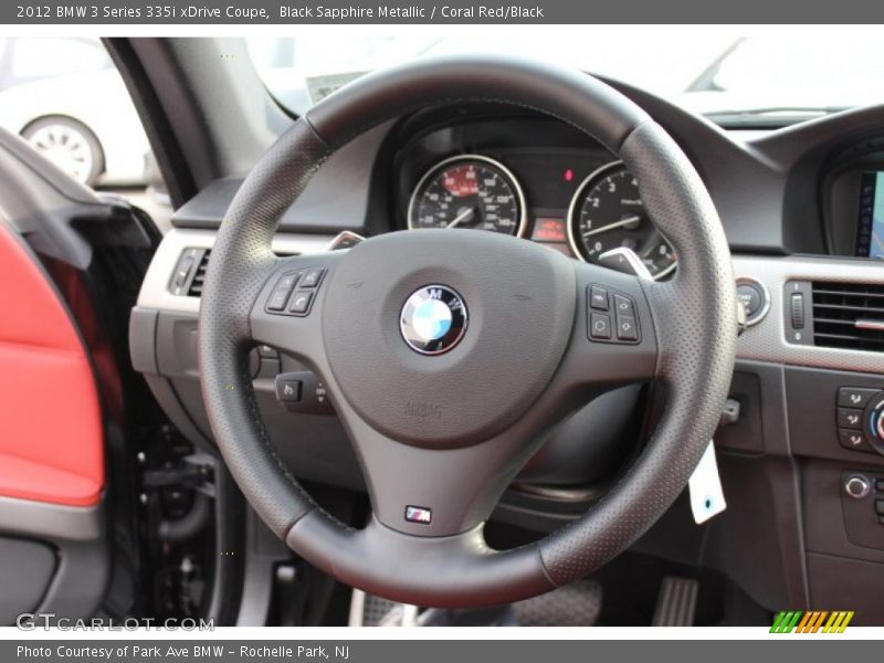 2012 3 Series 335i xDrive Coupe Steering Wheel