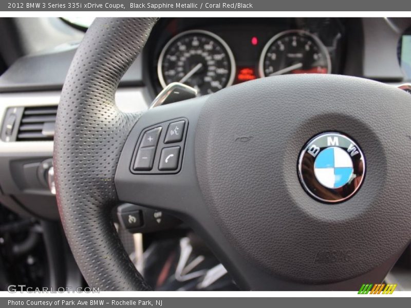 Controls of 2012 3 Series 335i xDrive Coupe