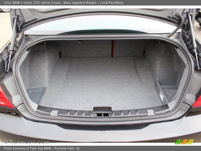  2012 3 Series 335i xDrive Coupe Trunk