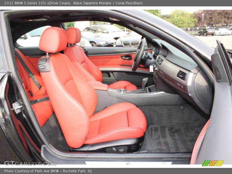 Front Seat of 2012 3 Series 335i xDrive Coupe