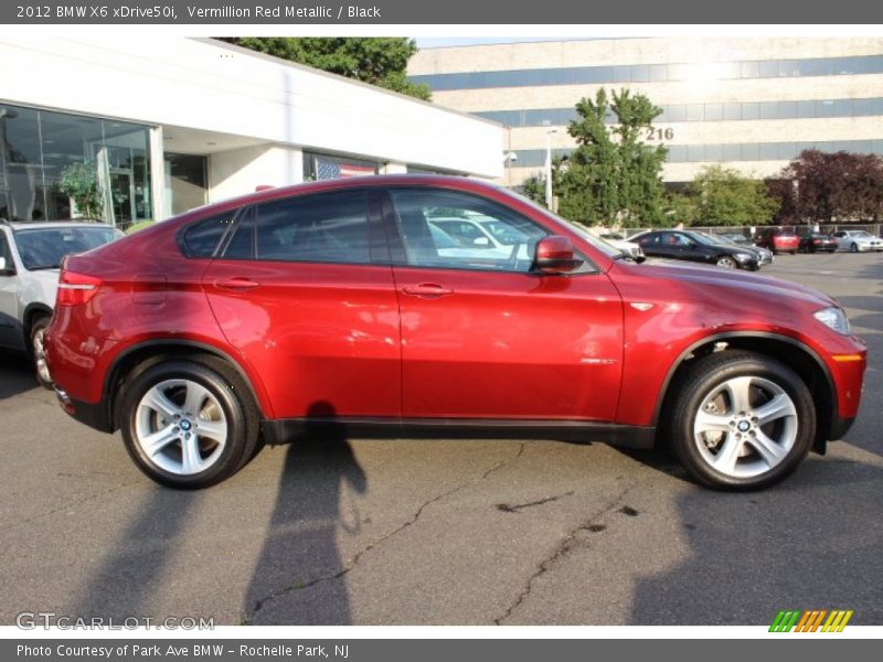  2012 X6 xDrive50i Vermillion Red Metallic