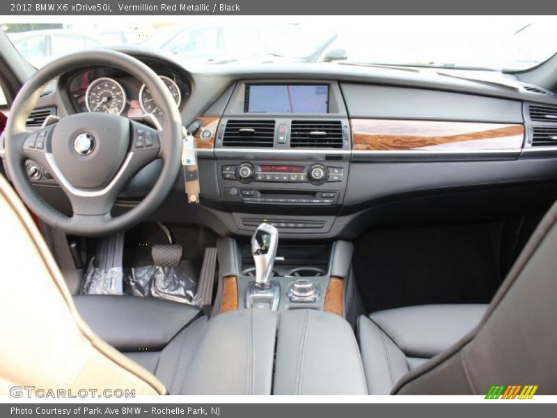 Dashboard of 2012 X6 xDrive50i