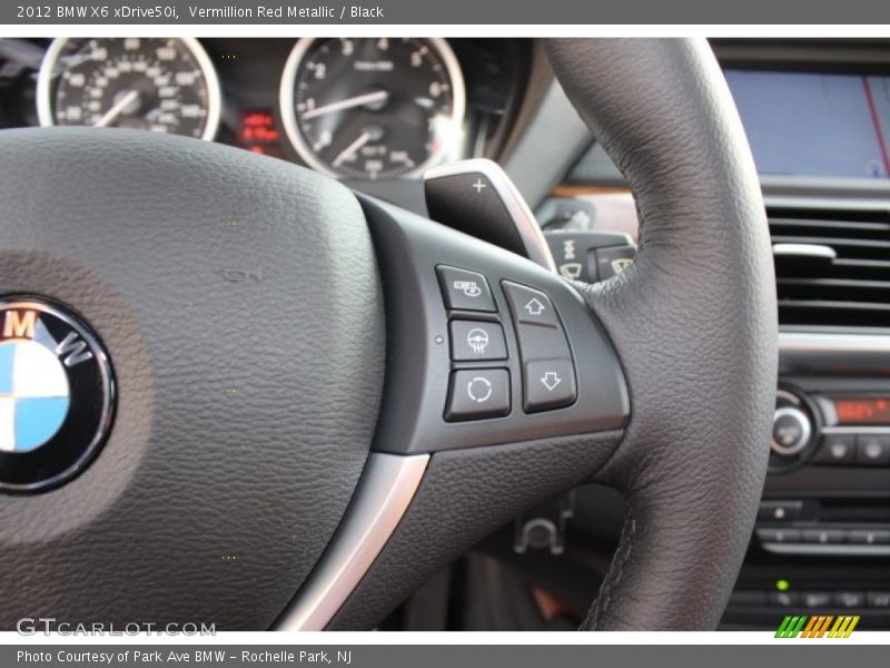 Controls of 2012 X6 xDrive50i