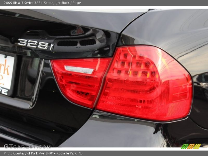 Jet Black / Beige 2009 BMW 3 Series 328xi Sedan